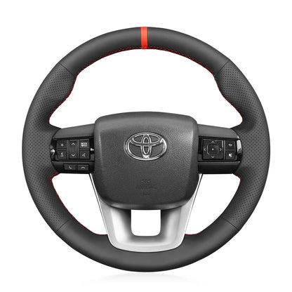 Steering Wheel Cover Kits for Toyota Hilux Fortuner II Land Cruiser J76 J78 2015-2025