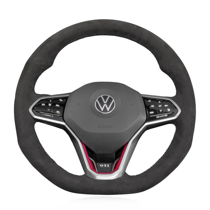 Steering Wheel Cover Kits for Volkswagen VW Golf GTI GTD GTE R8 Arteon