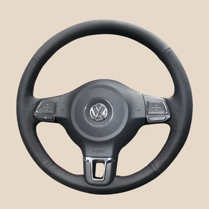Steering Wheel Cover Kits for Volkswagen VW Golf 6 Plus Polo Tiguan Touran Caddy Jetta 2009-2016