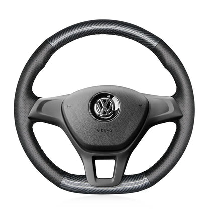 Steering Wheel Cover Kits for Volkswagen VW Golf 7 Polo 5/6 Jetta Up Passat B8 T-Roc Touran Caddy Crafter 2013-2021