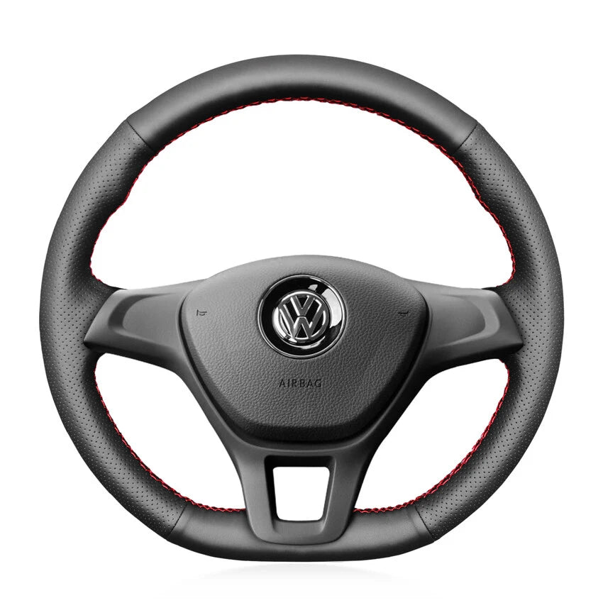 Steering Wheel Cover Kits for Volkswagen VW Golf 7 Polo 5/6 Jetta Up Passat B8 T-Roc Touran Caddy Crafter 2013-2021