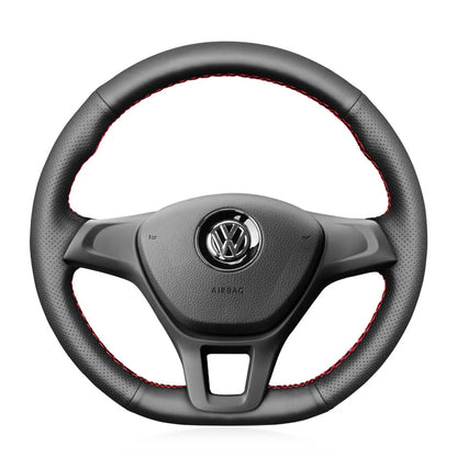 Steering Wheel Cover Kits for Volkswagen VW Golf 7 Polo 5/6 Jetta Up Passat B8 T-Roc Touran Caddy Crafter 2013-2021