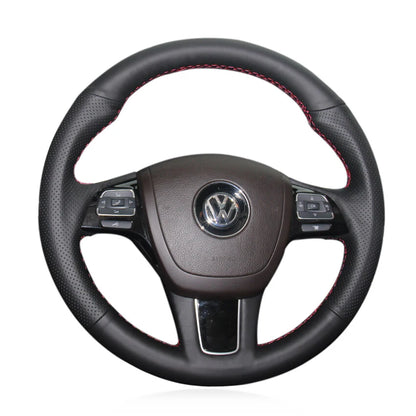 フォルクスワーゲン VW トゥアレグ 2010-2018 用ステアリングホイールカバーキット