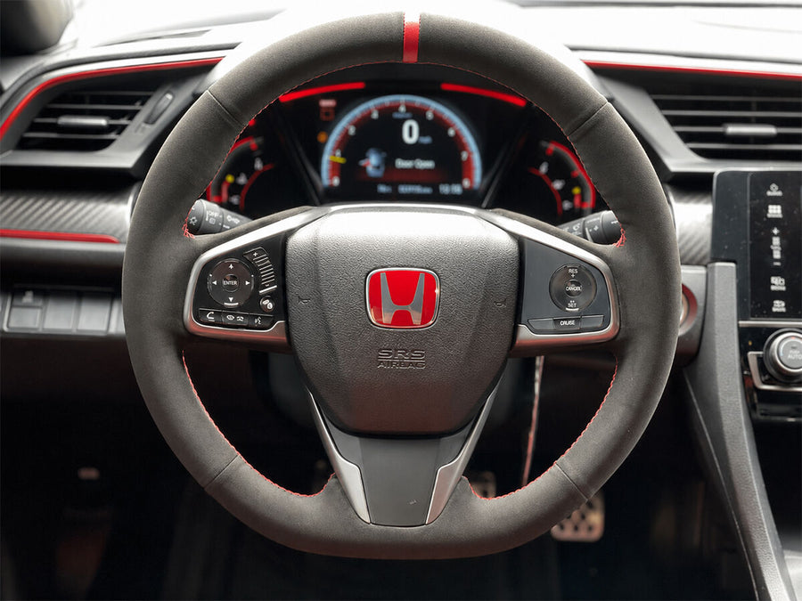 ホンダ シビック タイプR steering wheel cover compatibility