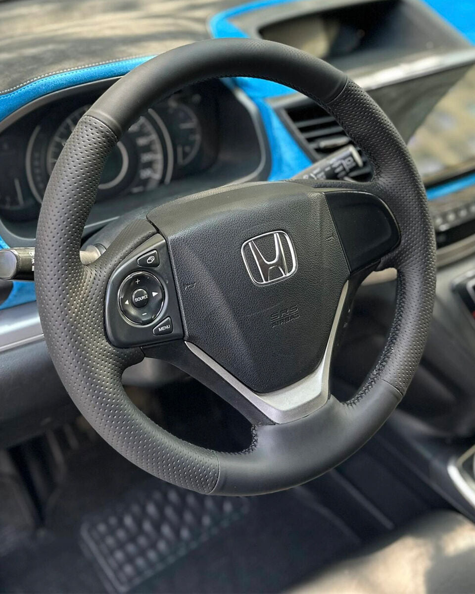 ホンダCR-V steering wheel cover installed