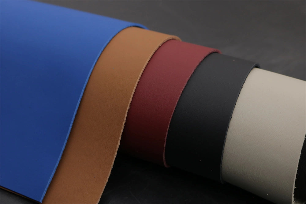 Nappa genuine leather color samples for custom steering wheel covers